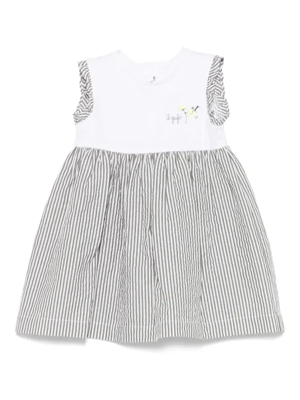 Il Gufo ストライプ ワンピース | グリーン | FARFETCH JP