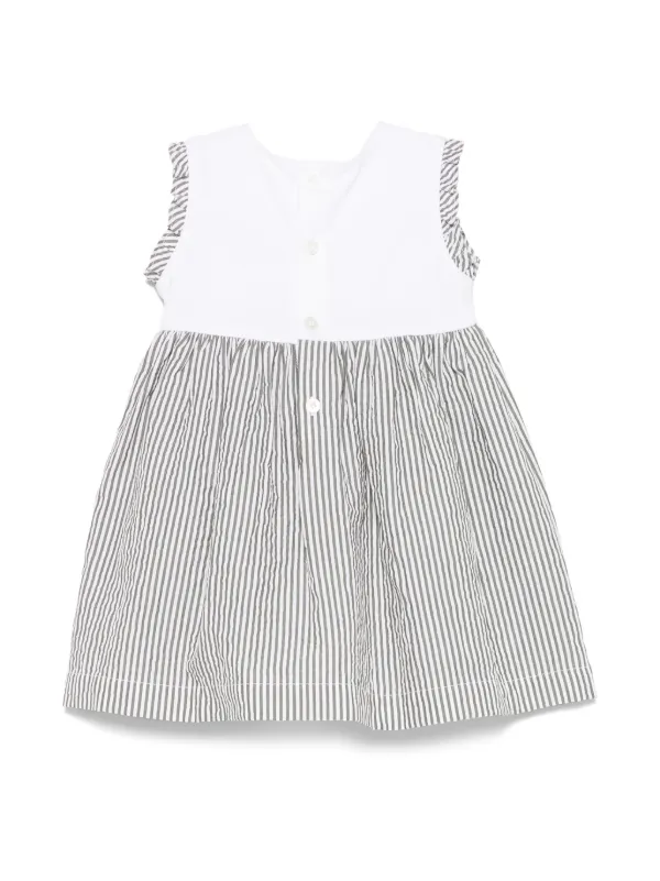 Il Gufo ストライプ ワンピース | グリーン | FARFETCH JP