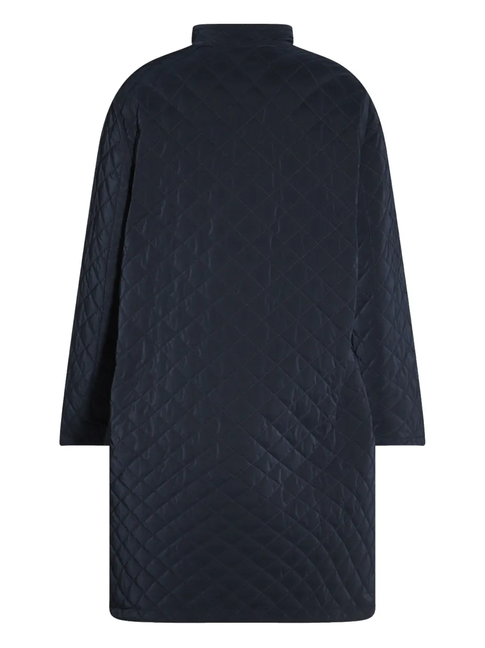 Moorer single-breasted coat - Blauw