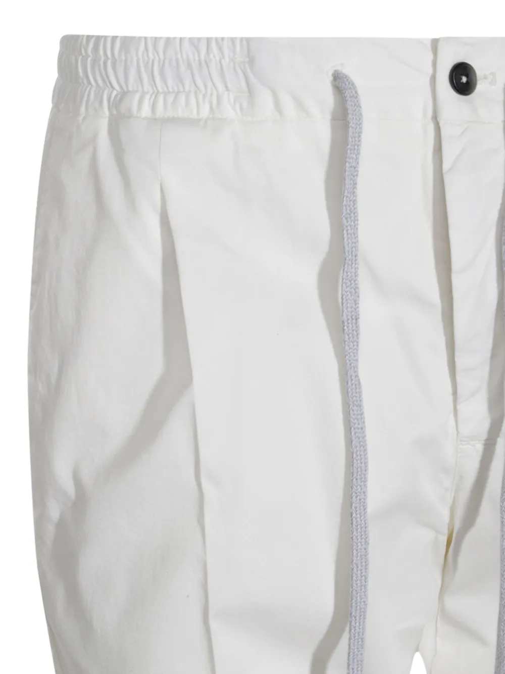 PT TORINO DRAWSTRING TAPERED TROUSERS