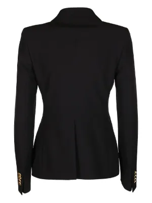アウターその他 TAGLIATORE Woman Blazer Black JBERNICEM50003U N1112 Tagliatore Leather Blazer | Black | FARFETCH