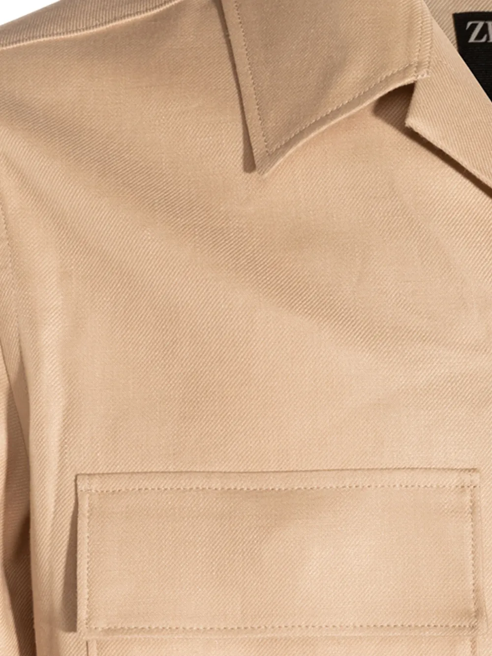 Zegna Oasi Lino jack Beige
