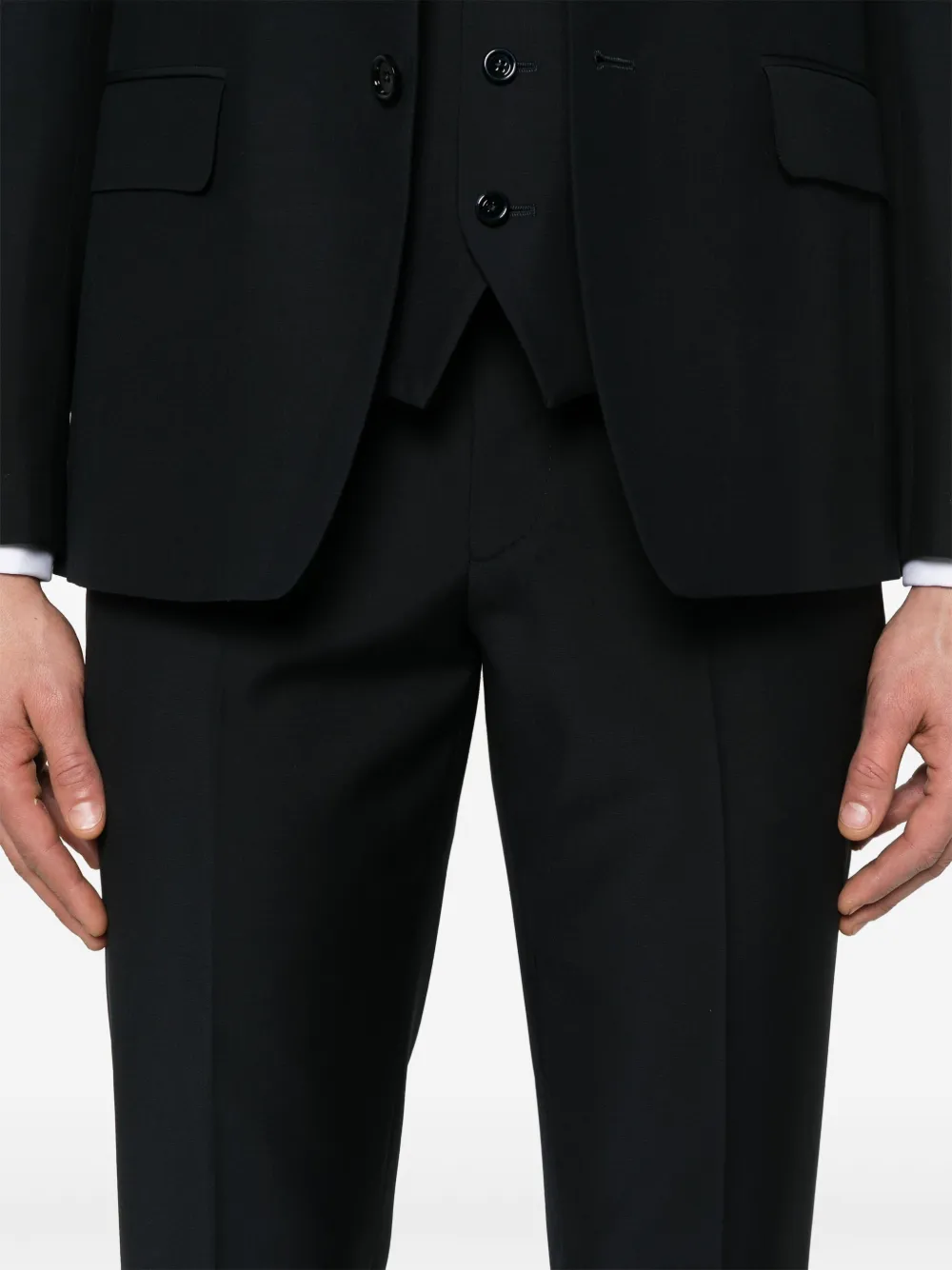 Lardini Pak met broche detail Blauw