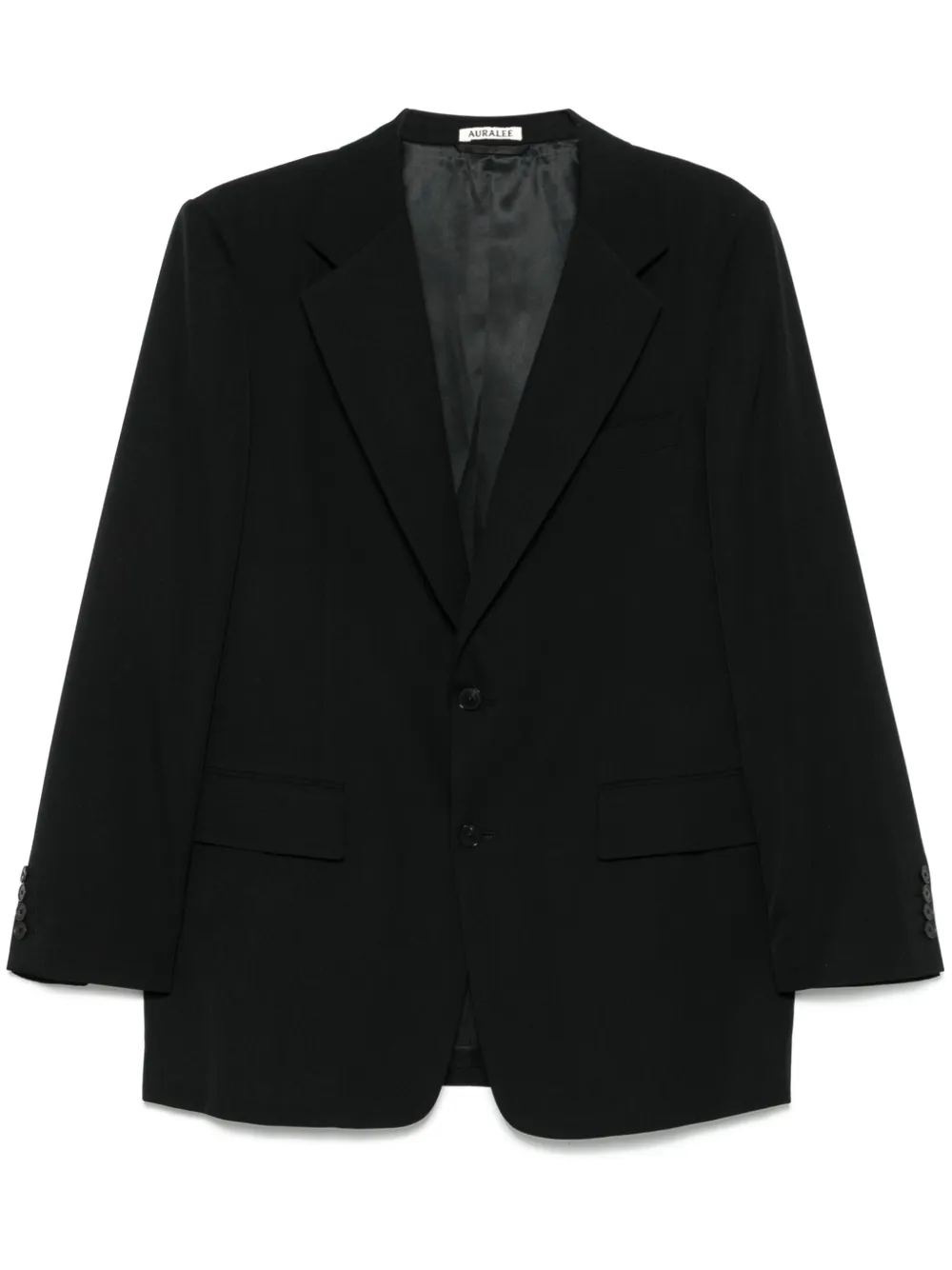 wool gabardine blazer