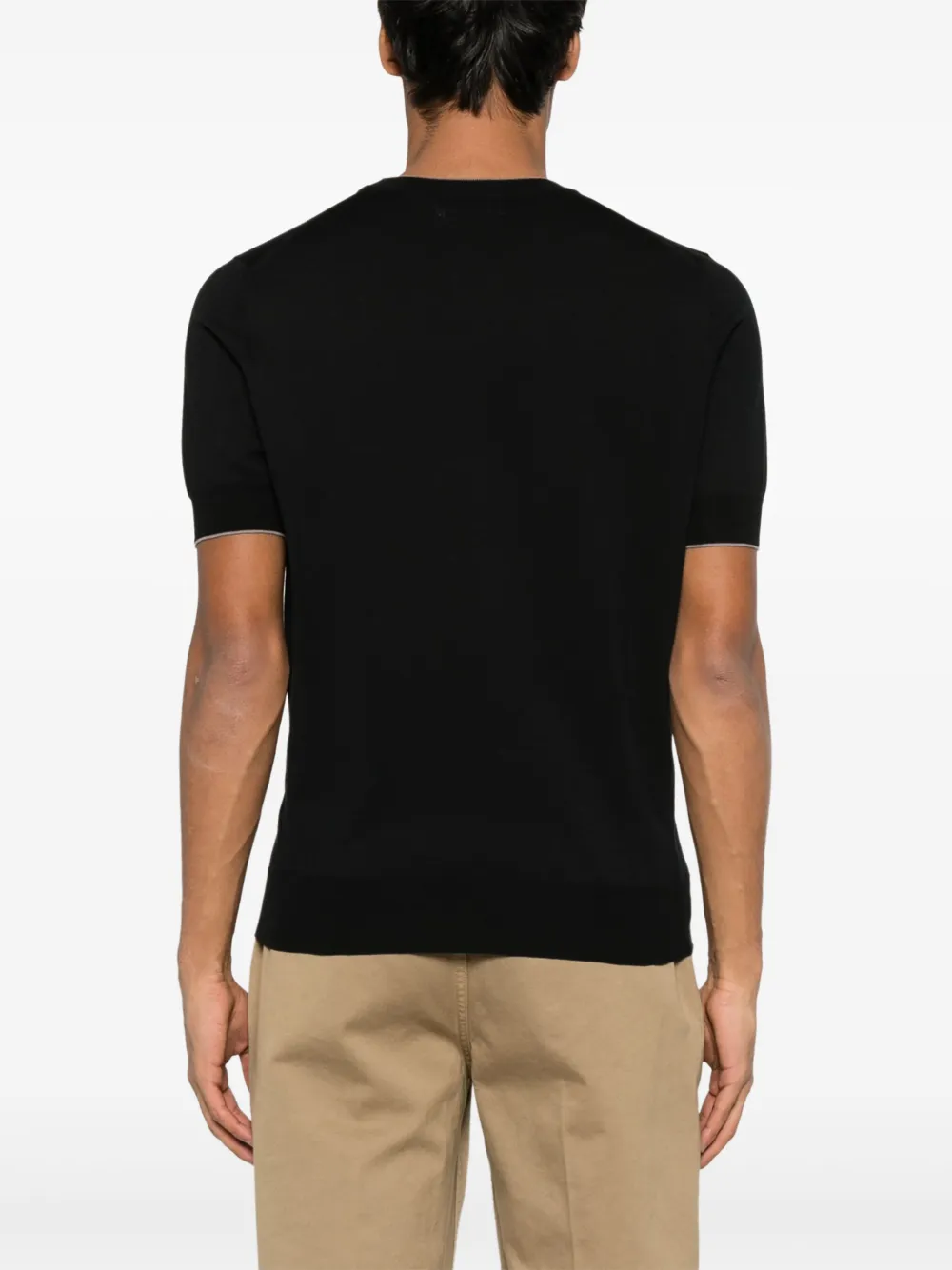 Brunello Cucinelli Katoenen T-shirt Zwart