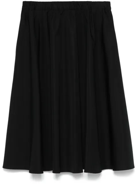 ASPESI pleated poplin skirt