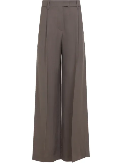Brunello Cucinelli pantalones con tiro alto