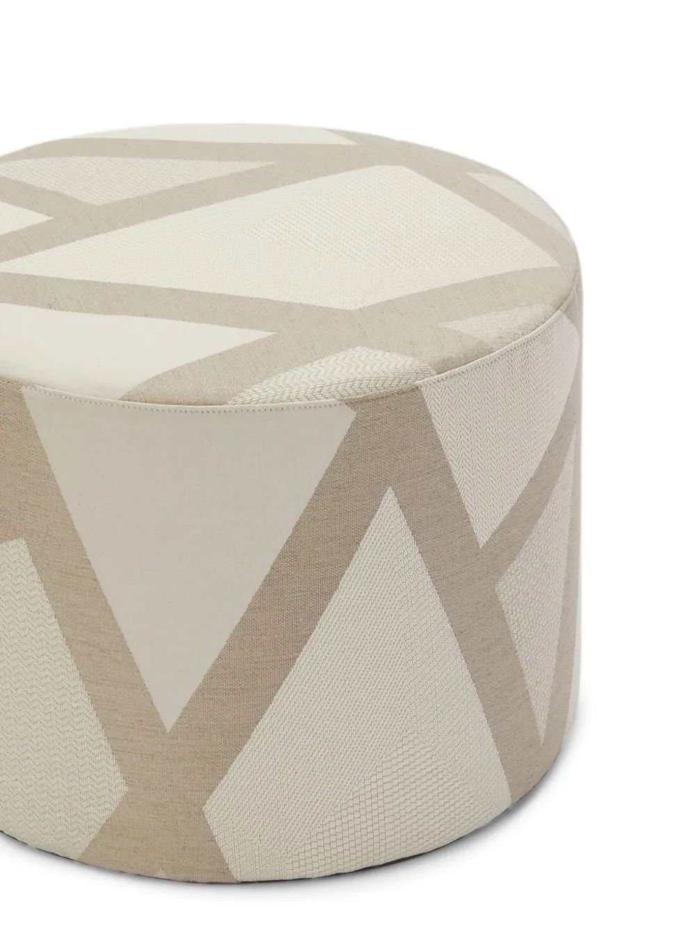 Missoni Home Nastri Relief pouffe (40cm x 30cm) - Beige