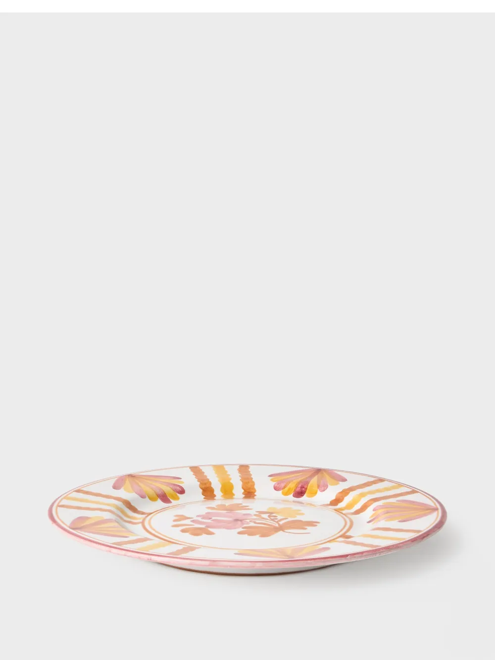 Cabana Blossom Dinner Plate (31cm) In Yellow