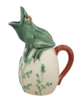 Bordallo Pinheiro Frog pitcher - White