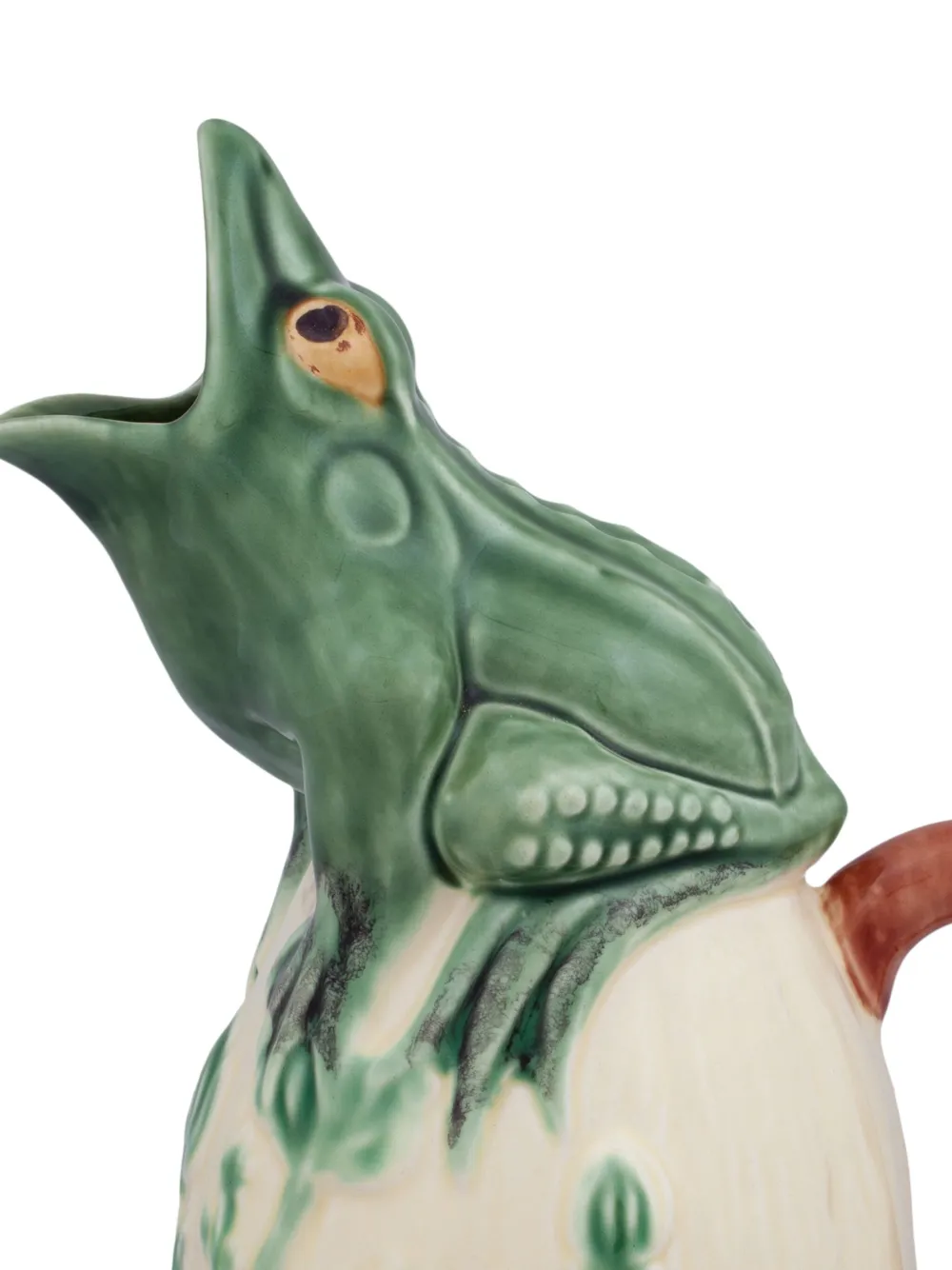 Bordallo Pinheiro Frog pitcher - Wit