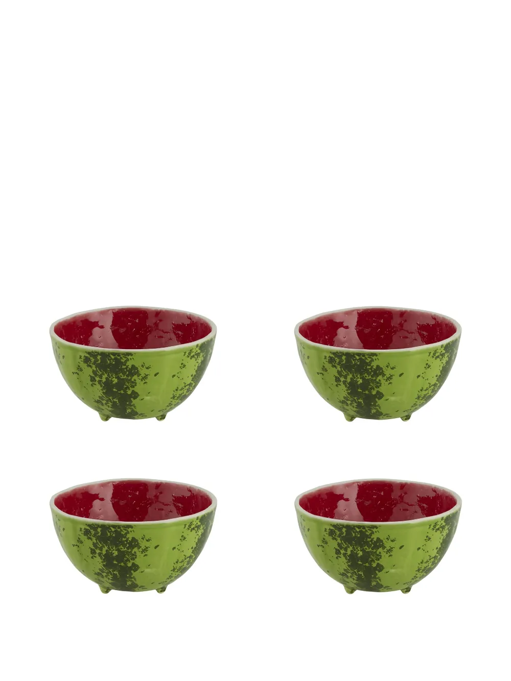Bordallo Pinheiro Watermelon bowl set | Green | Image 1