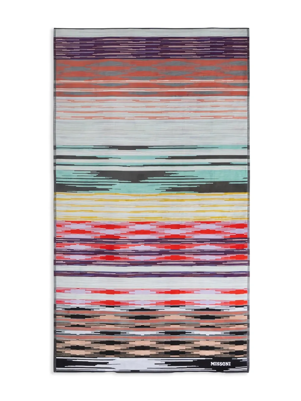 Missoni Home Minuetto strandlaken Zwart
