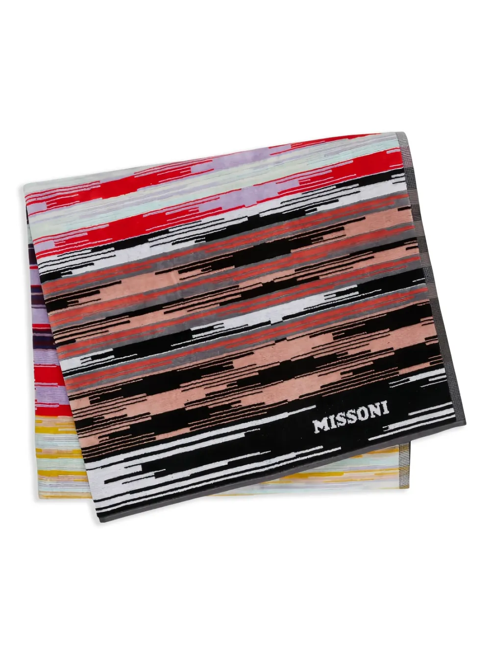 Missoni Home Minuetto strandlaken Zwart
