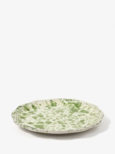 Cabana Speckled dessert plate