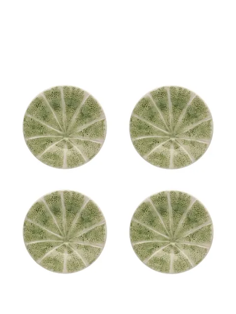 Bordallo Pinheiro lot d'assiettes Melon