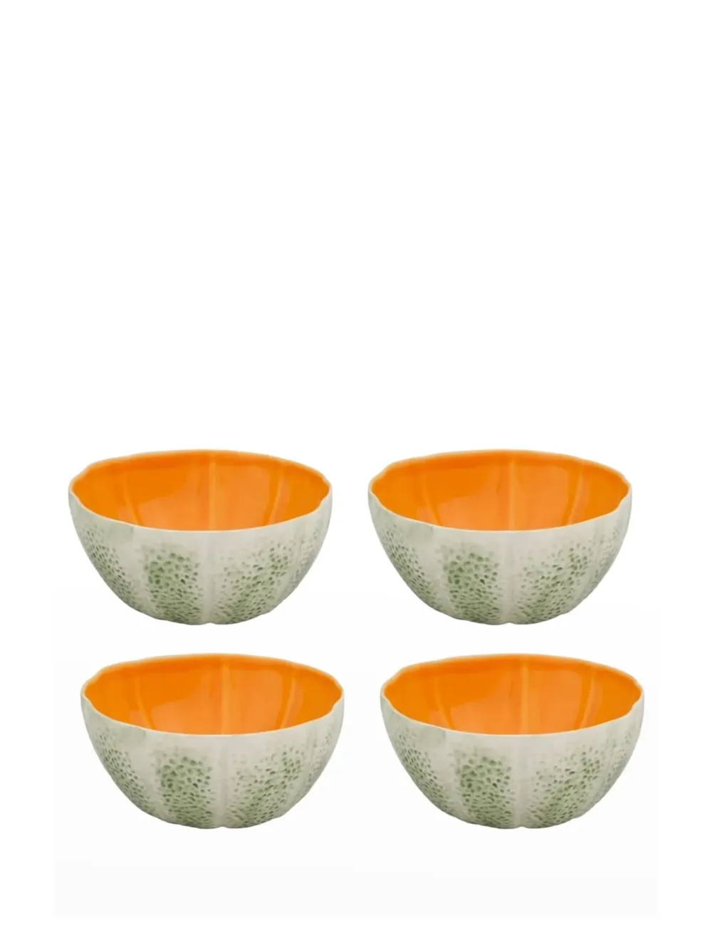 Bordallo Pinheiro small Melon bowl set | Green | Image 1