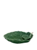 Bordallo Pinheiro large Cabbage Leaf bowl set - Green