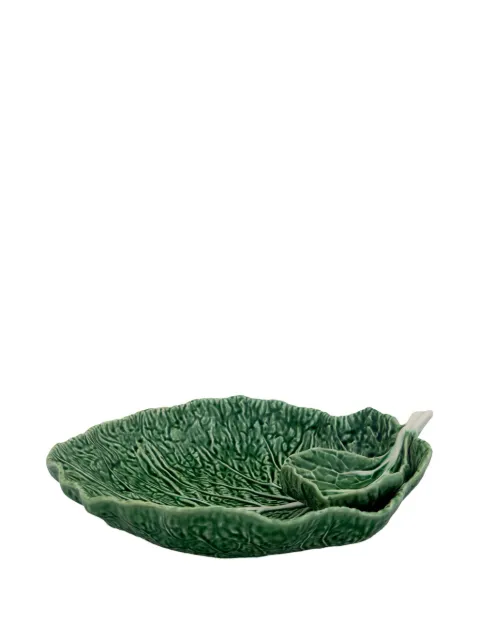 Bordallo Pinheiro large Cabbage Leaf bowl set