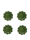 Bordallo Pinheiro Geranium plate set - Green