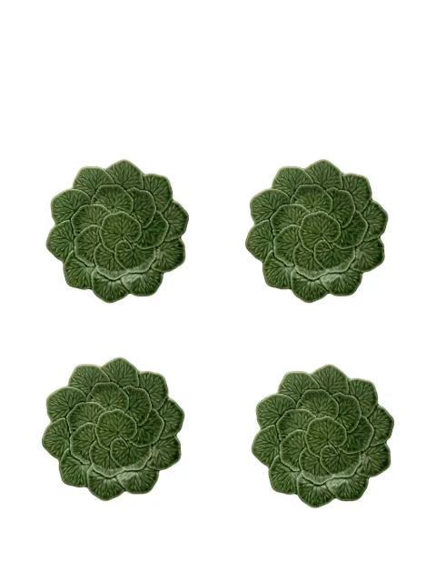 Bordallo Pinheiro Geranium plate set