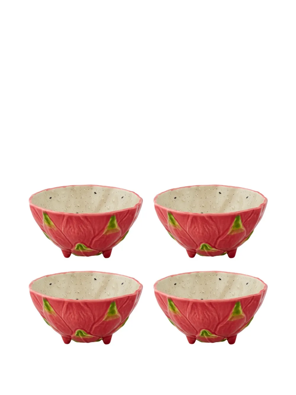 Bordallo Pinheiro Pitaya bowl set | Red | Image 1