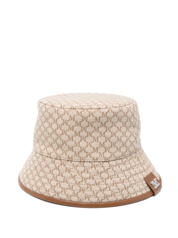 ハット Max Mara Loretta Max Mara Loretta バケットハット | ブラウン | FARFETCH JP