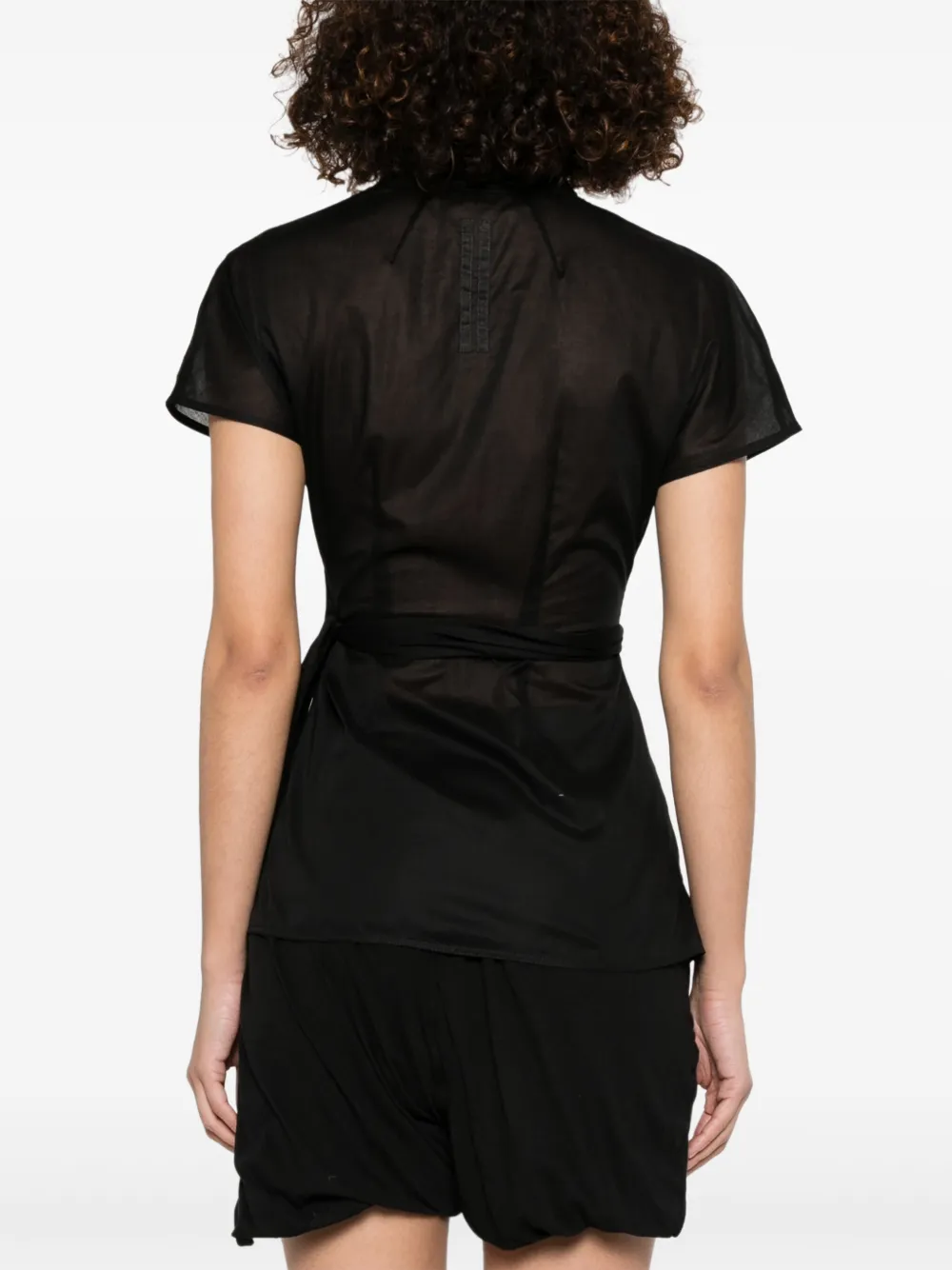 Rick Owens Laura top Zwart
