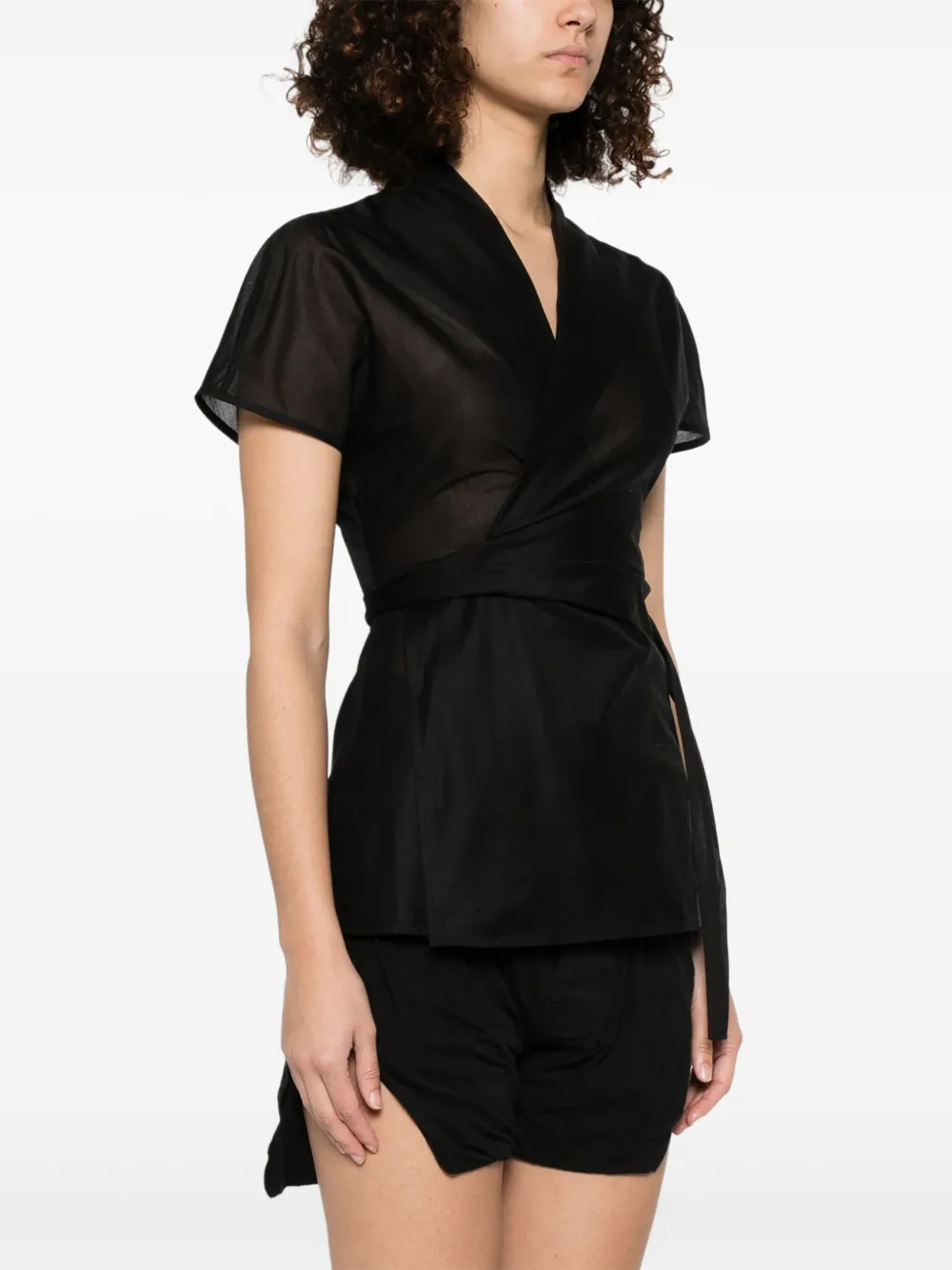 Rick Owens Laura top Zwart