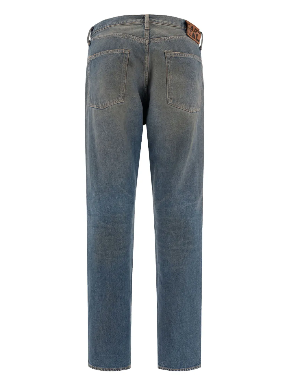 KAPITAL Jeans met oogprint - Blauw