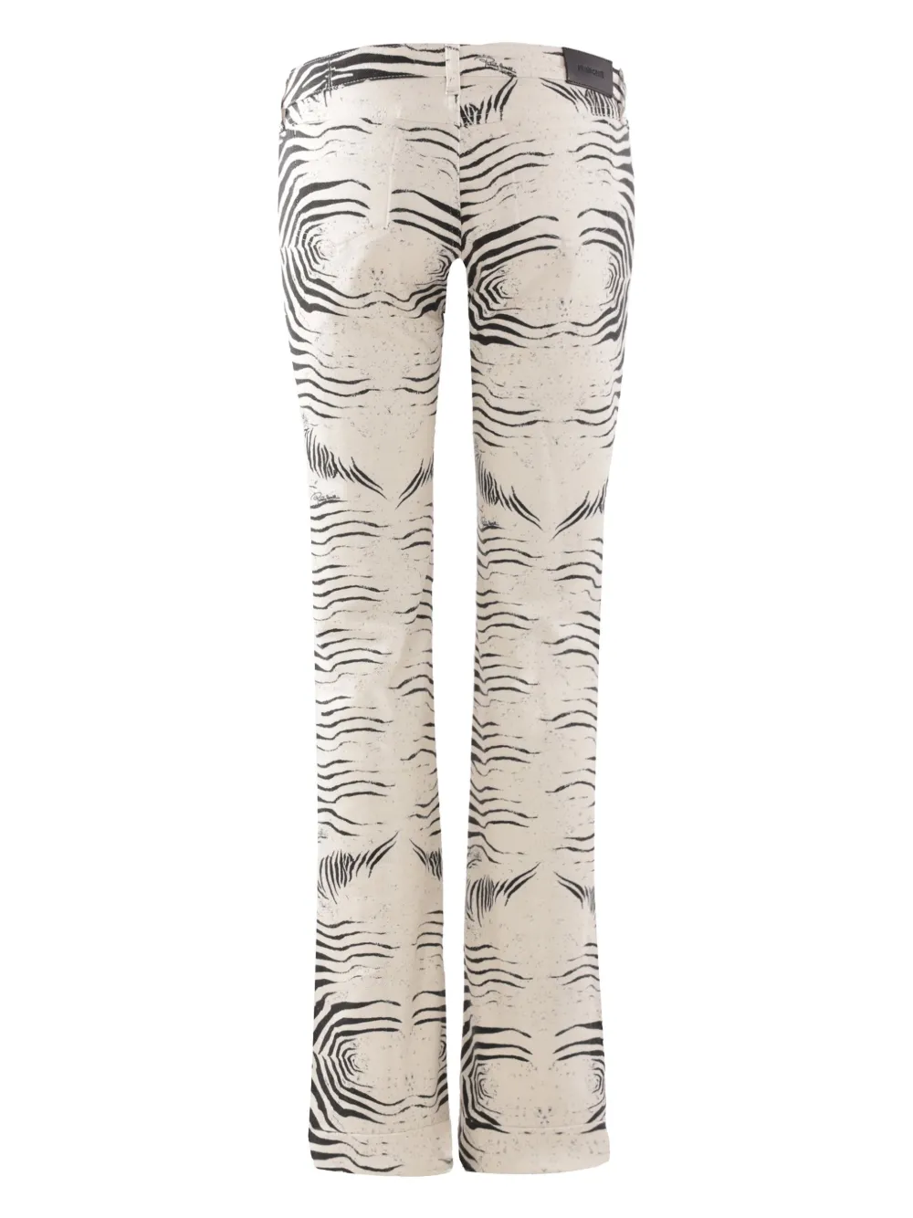 Roberto Cavalli tigress-print trousers - Wit