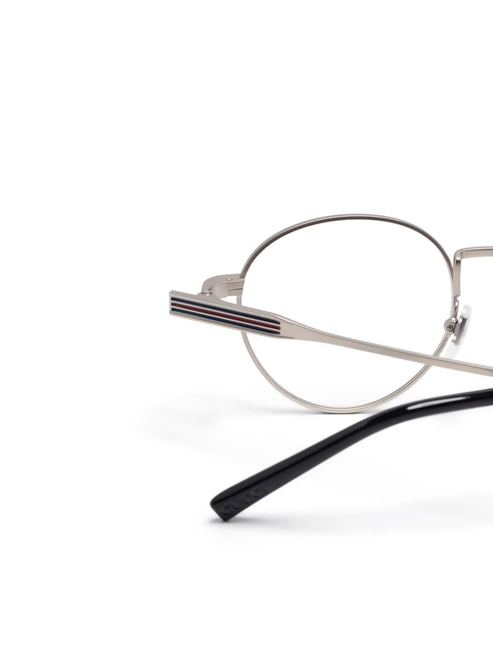 Gucci Eyewear Zonnebril met pantos montuur Grijs