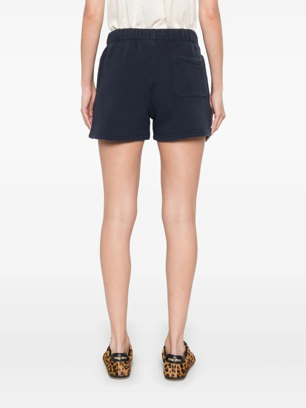 Autry Shorts met geborduurd logo Blauw