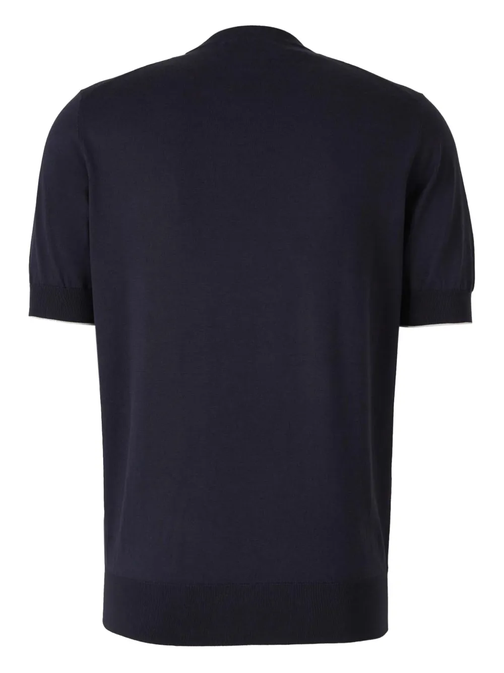 Brunello Cucinelli fine-knit T-shirt - Blauw