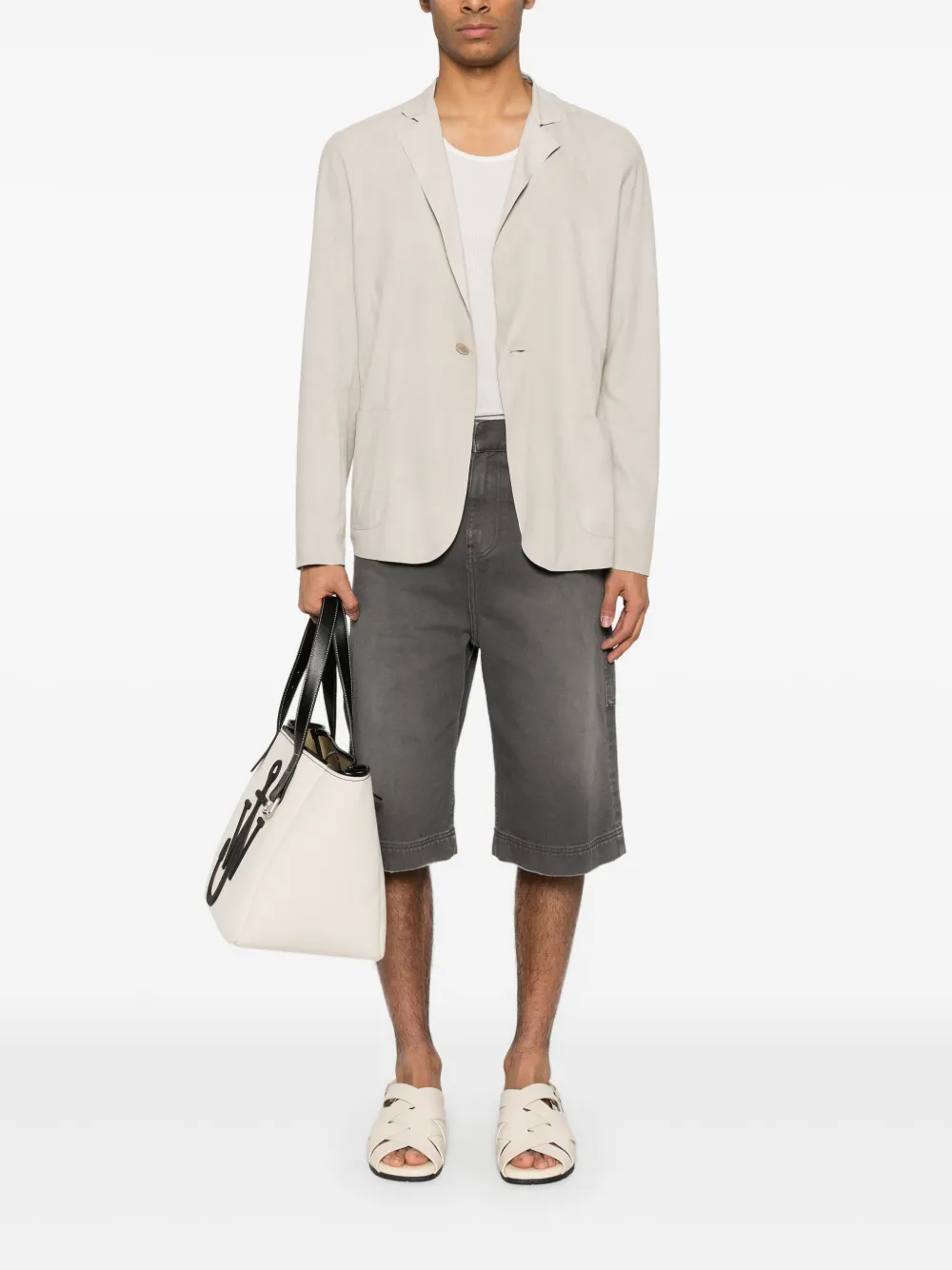 Salvatore Santoro suede jacket - Beige