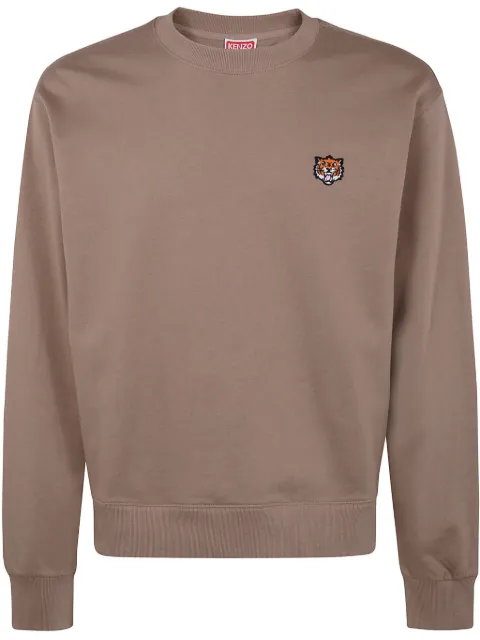 Kenzo Tiger-appliqué sweatshirt