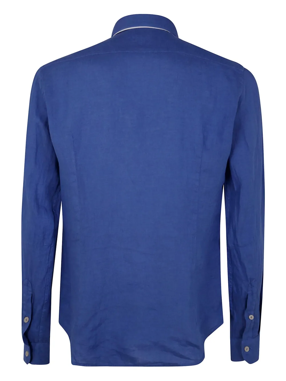 Tintoria Mattei linen shirt - Blauw