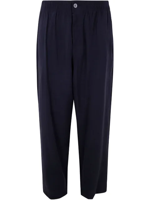 Emporio Armani pleat-detail trousers