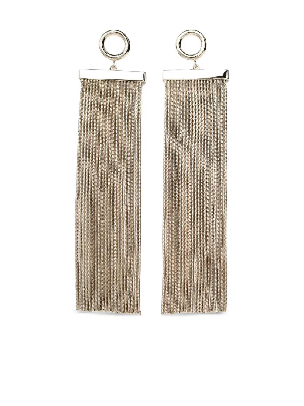 Alaïa aretes con flecos | dorado | Image 1