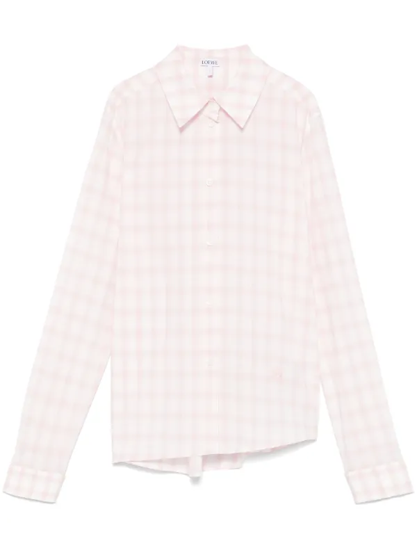 Loewe Cotton Shirt in Pink
