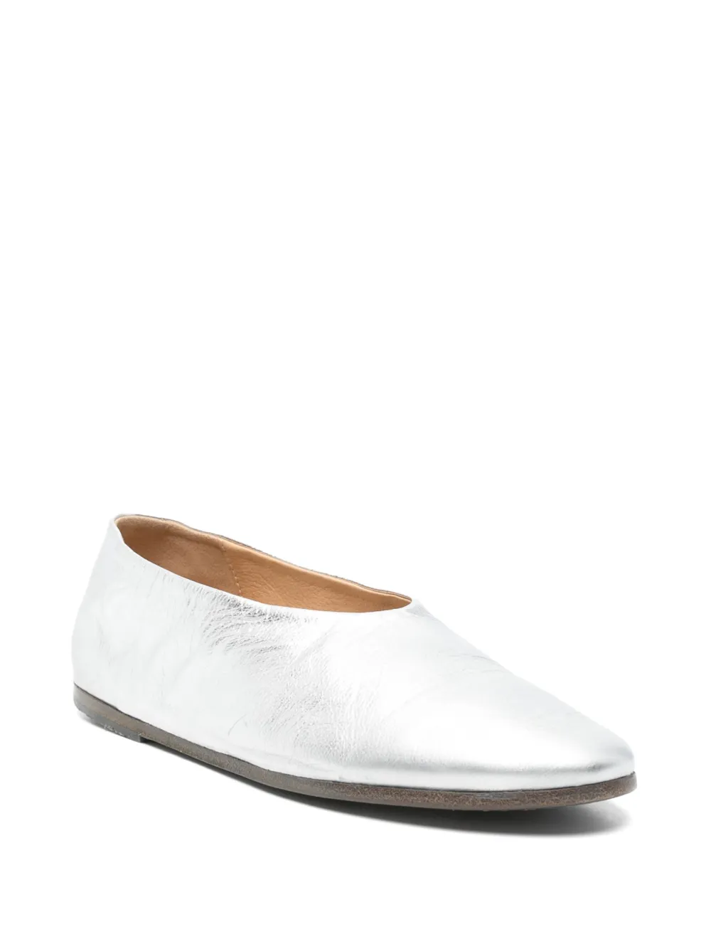 Marsèll Coltellaccio ballet flats Silver