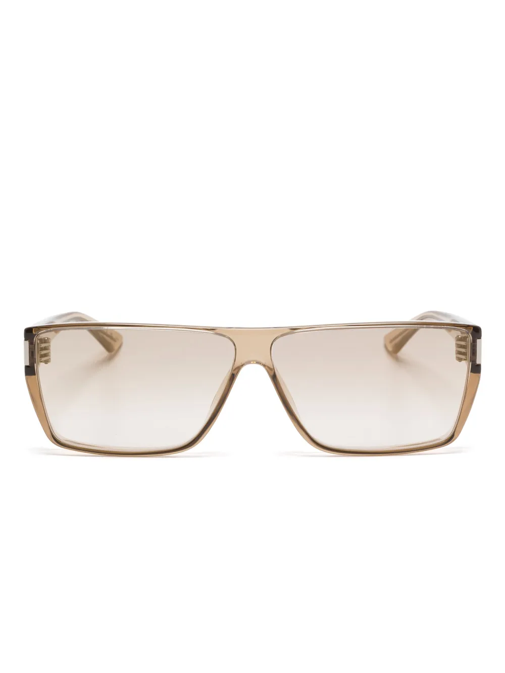 Saint Laurent Eyewear rectangle-frame sunglasses | Brown | Image 1