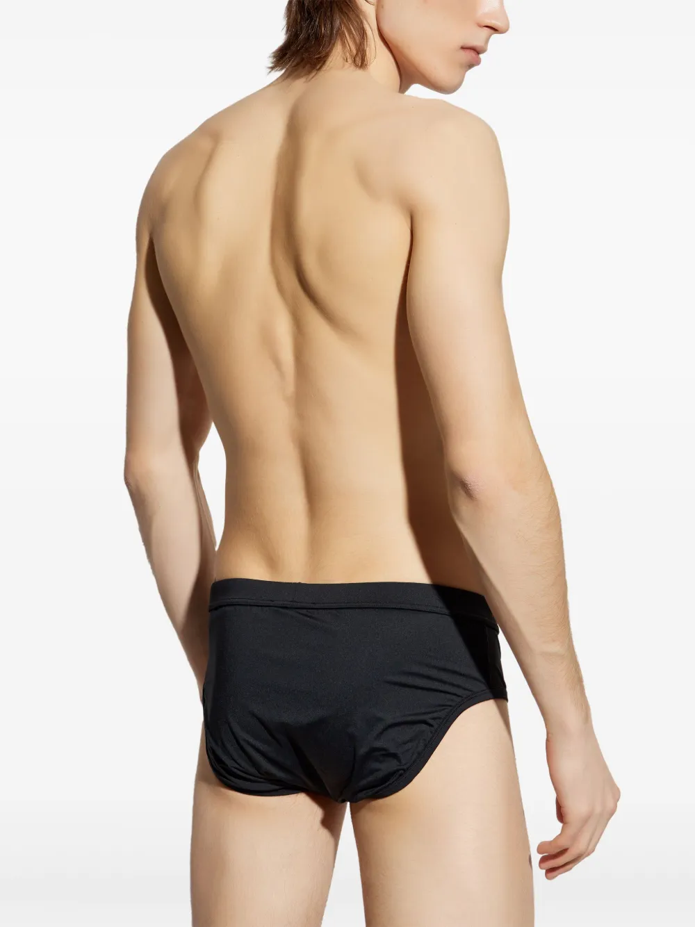 BALMAIN LOGO-EMBROIDERED SWIM BRIEFS 