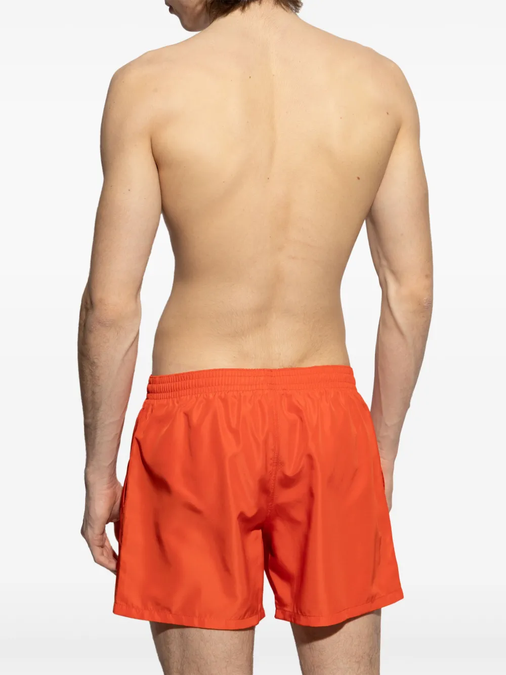 Balmain Zwembroek met geborduurd logo Oranje