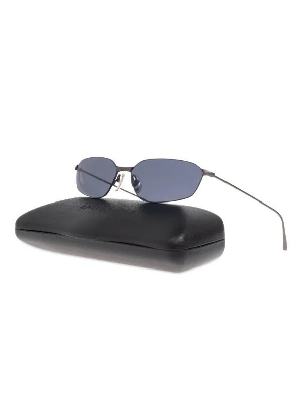 Balenciaga Eyewear hexagonal-frame Sunglasses Silver FARFETCH ID