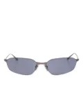 Balenciaga Eyewear hexagonal-frame sunglasses - Silver