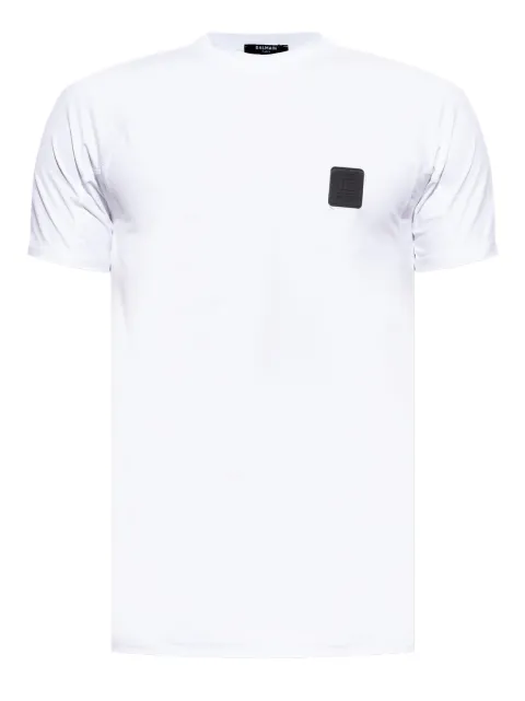 Balmain logo-patch T-shirt