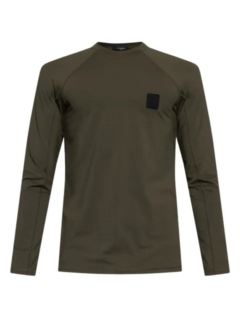 Balmain logo-patch T-shirt