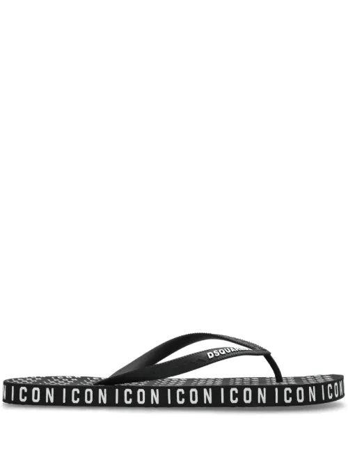 DSQUARED2 tongs Icon - Noir - DSQUARED2 - Modalova