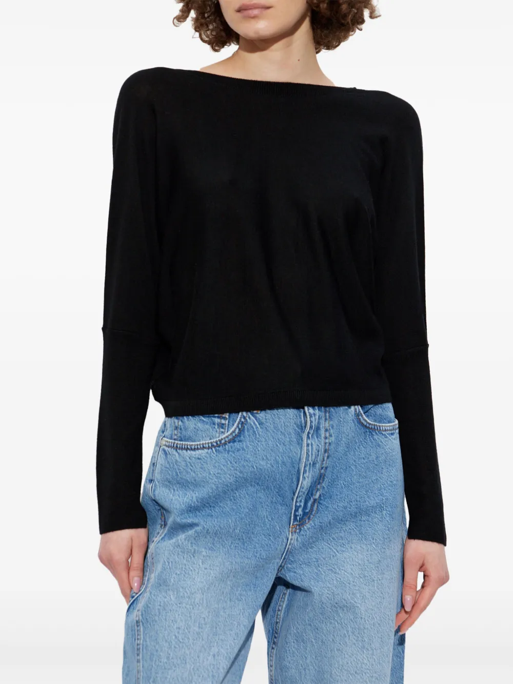 AllSaints Julieana blouse Zwart